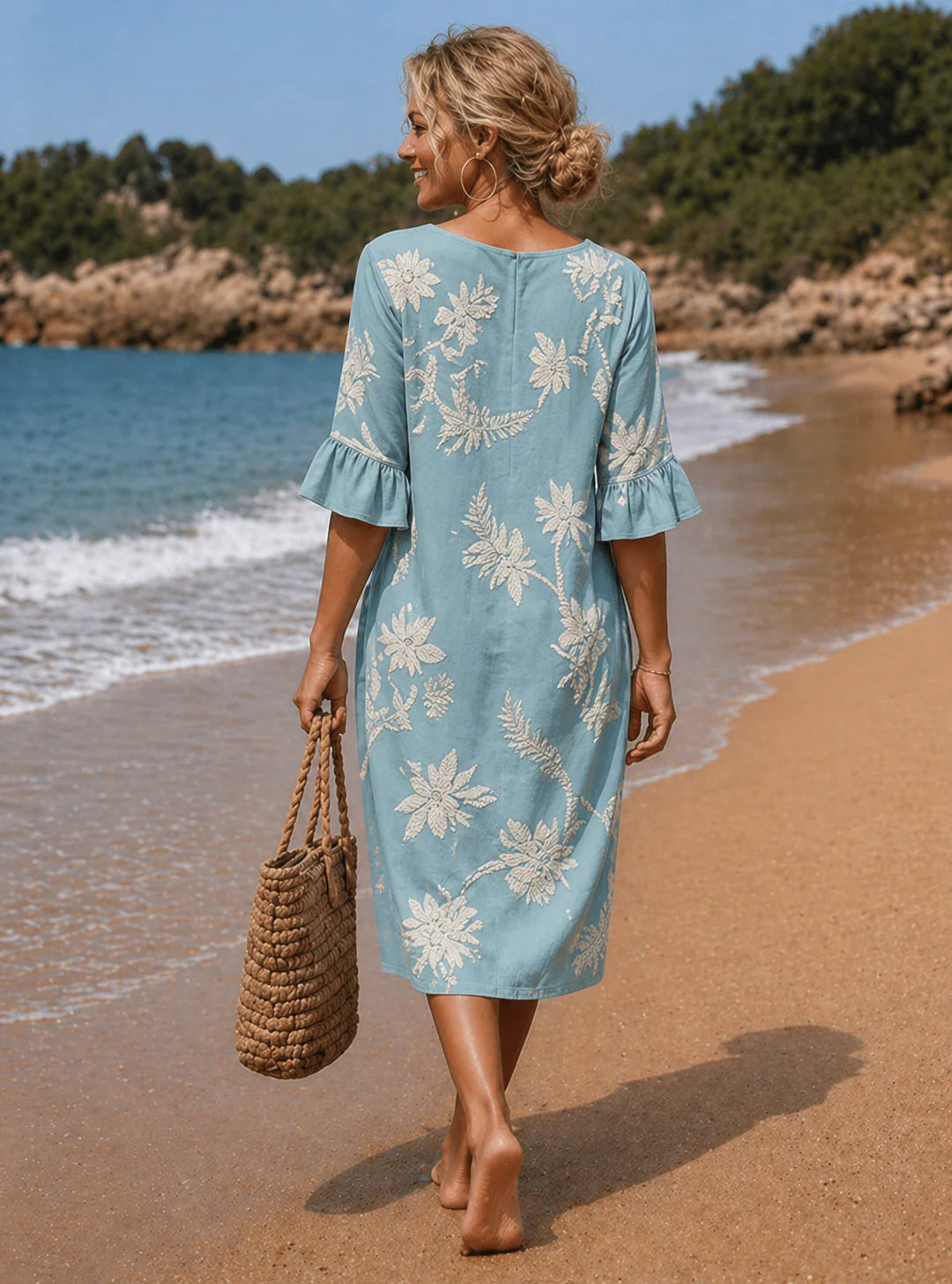 Vestido Brisa Floral | Vestido informal de mujer con estampado floral
