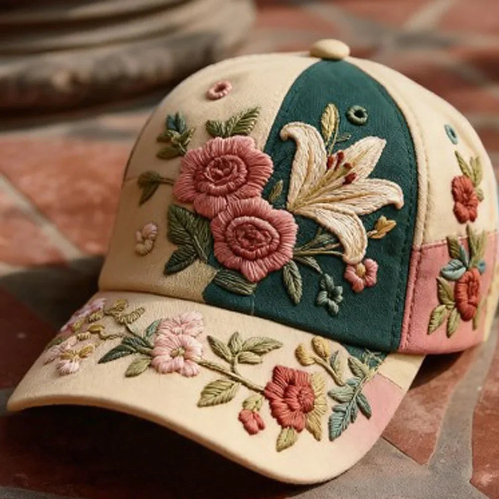 Daniela | Gorra Bordada Floral