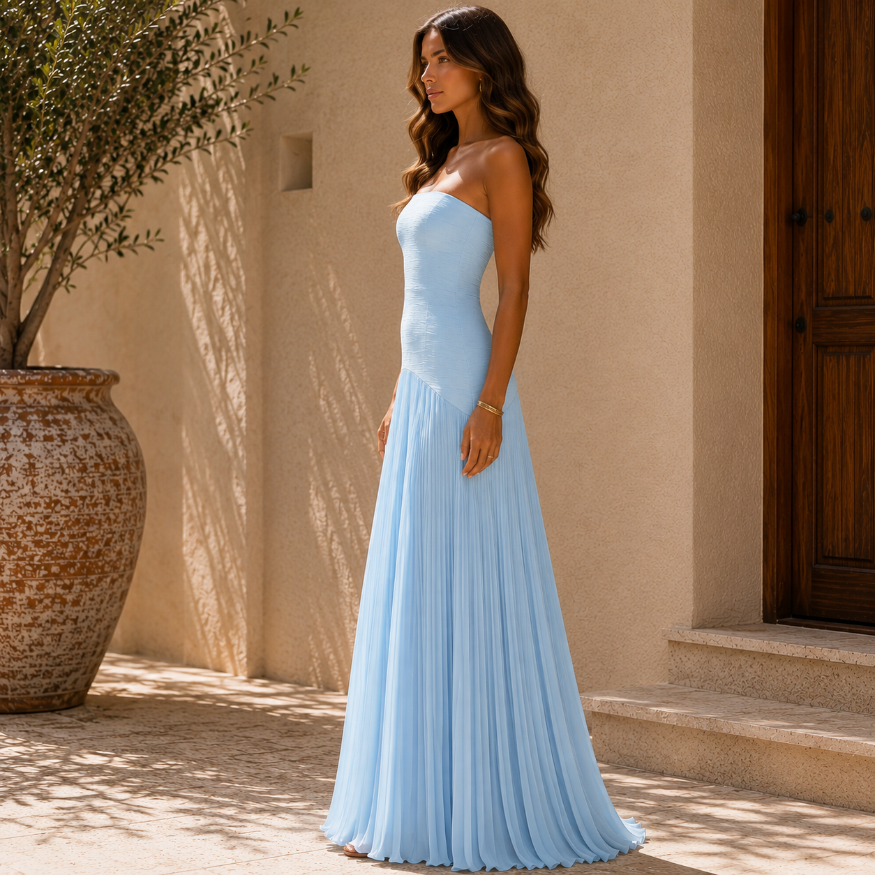 Vestido María | Elegancia Sofisticada que Estiliza con Delicadeza
