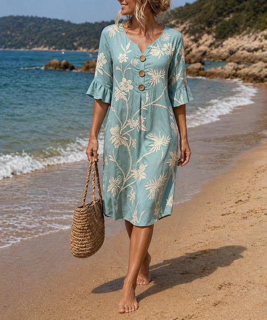 Vestido Brisa Floral | Vestido informal de mujer con estampado floral