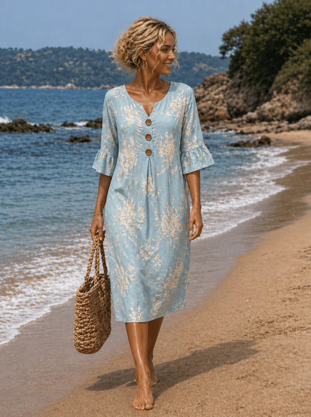 Vestido Brisa Floral | Vestido informal de mujer con estampado floral