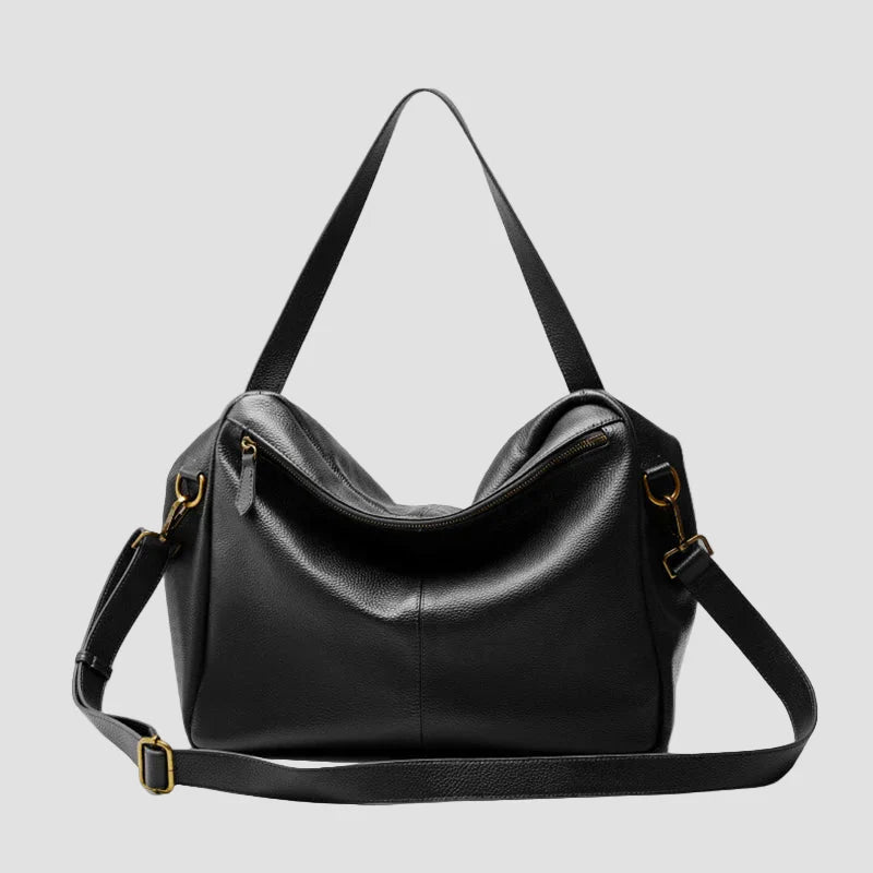 Bolso Atenea | Bolso retro de cuero, suave y minimalista, ideal para el día a día