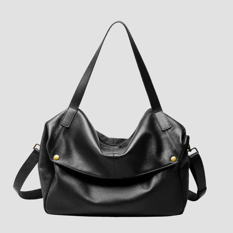 Bolso Atenea | Bolso retro de cuero, suave y minimalista, ideal para el día a día