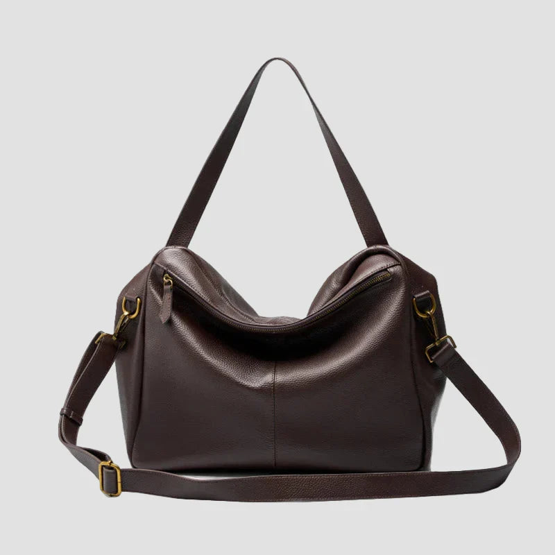 Bolso Atenea | Bolso retro de cuero, suave y minimalista, ideal para el día a día