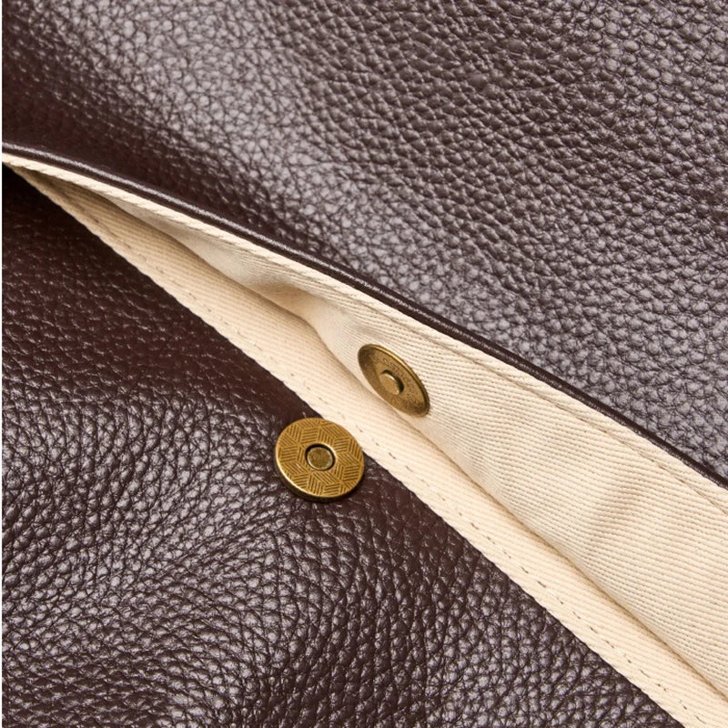 Bolso Atenea | Bolso retro de cuero, suave y minimalista, ideal para el día a día