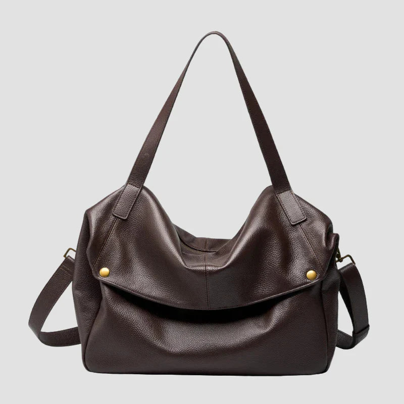 Bolso Atenea | Bolso retro de cuero, suave y minimalista, ideal para el día a día