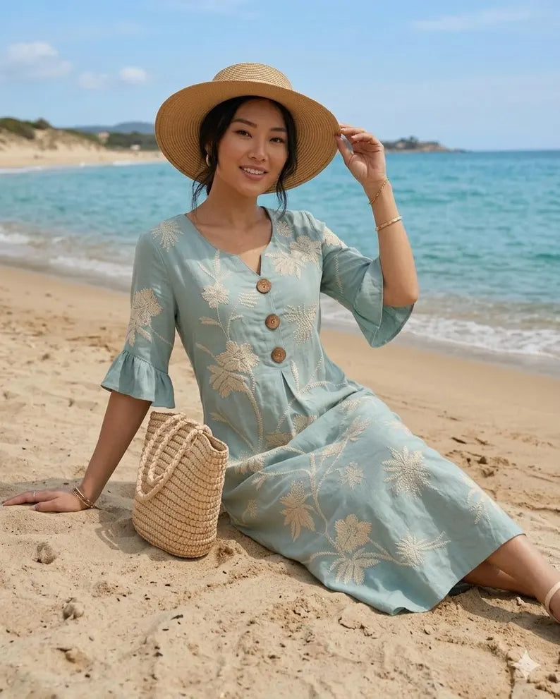 Vestido Brisa Floral | Vestido informal de mujer con estampado floral