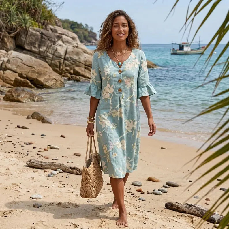 Vestido Brisa Floral | Vestido informal de mujer con estampado floral
